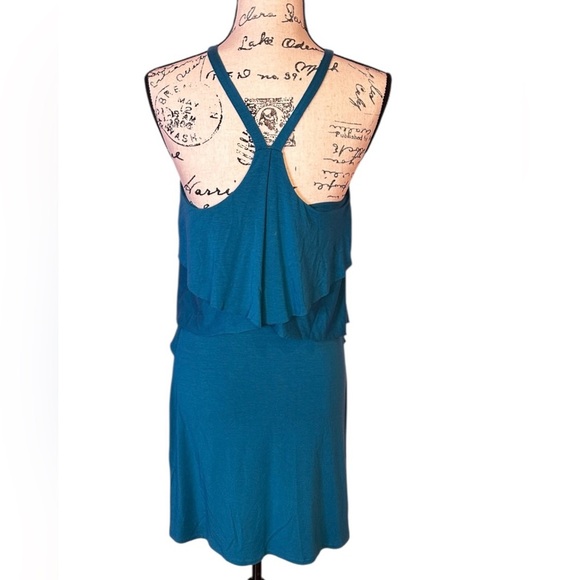 Tart Teal Halter Dress Size Small - Picture 2 of 4